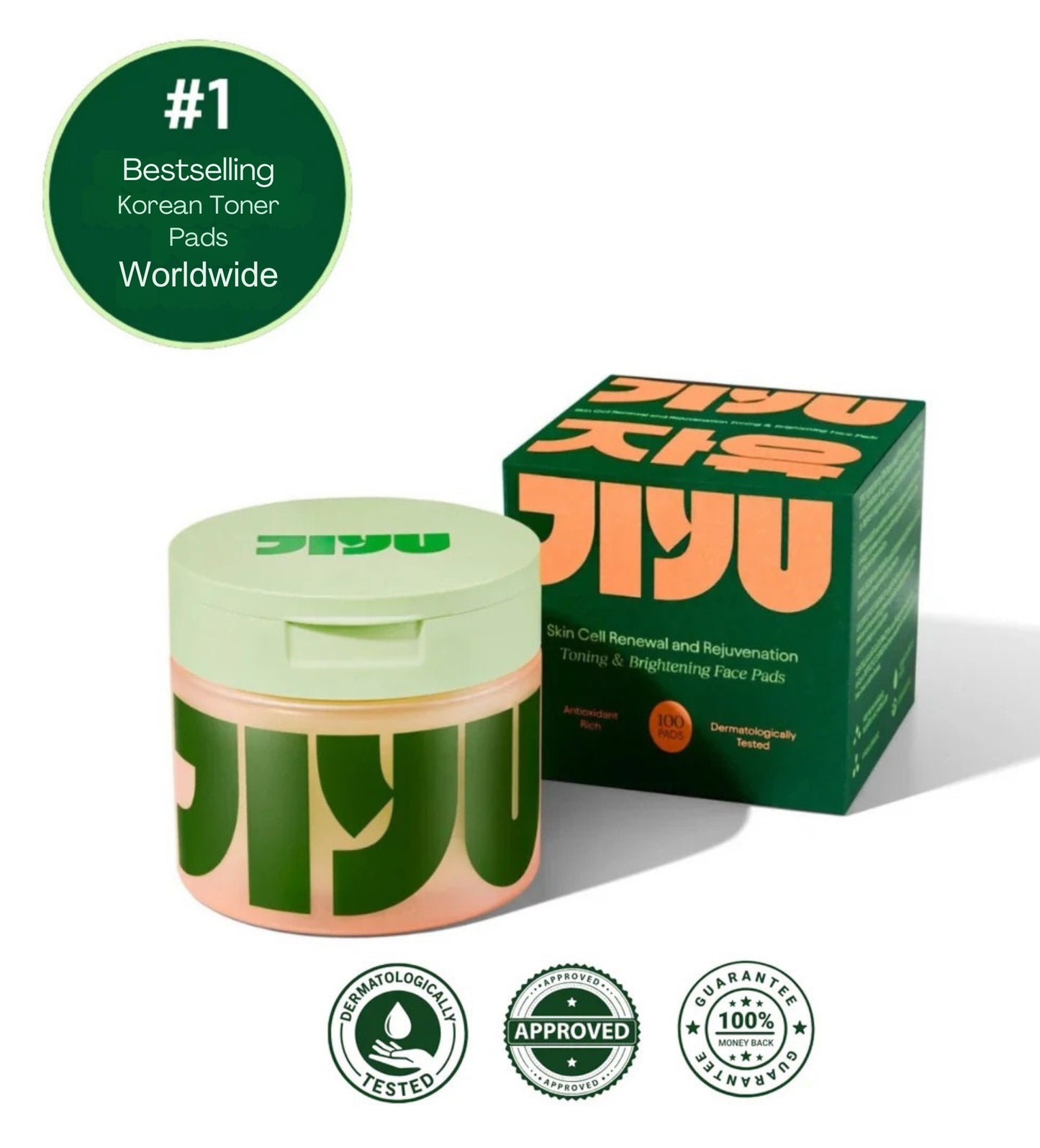 Jiyu Korean Toner Pads